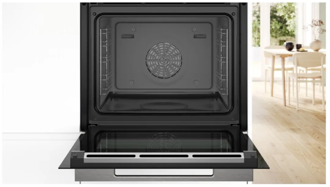 Bosch Serie 8 HSG7584B1 Combi-stoomoven 71L - Zwart