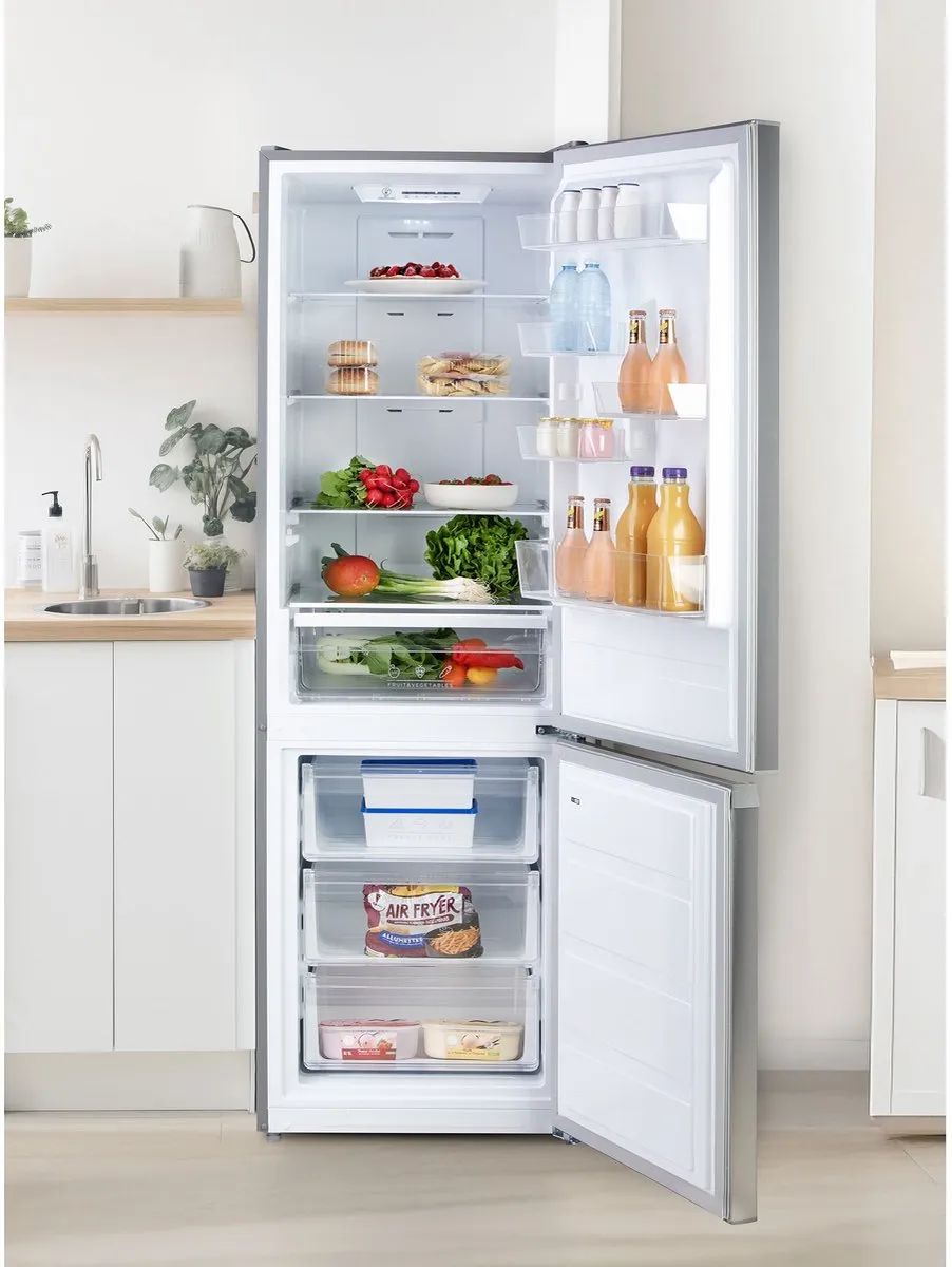 Domo DO91336C Koelvriescombinatie No Frost 310L - Inox