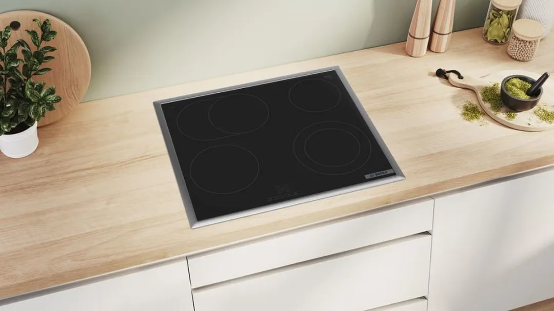 Bosch Serie 4 PKN645BA2E Keramische Kookplaat 60cm - 4 Zones - Zwart - afbeelding 2 van 5