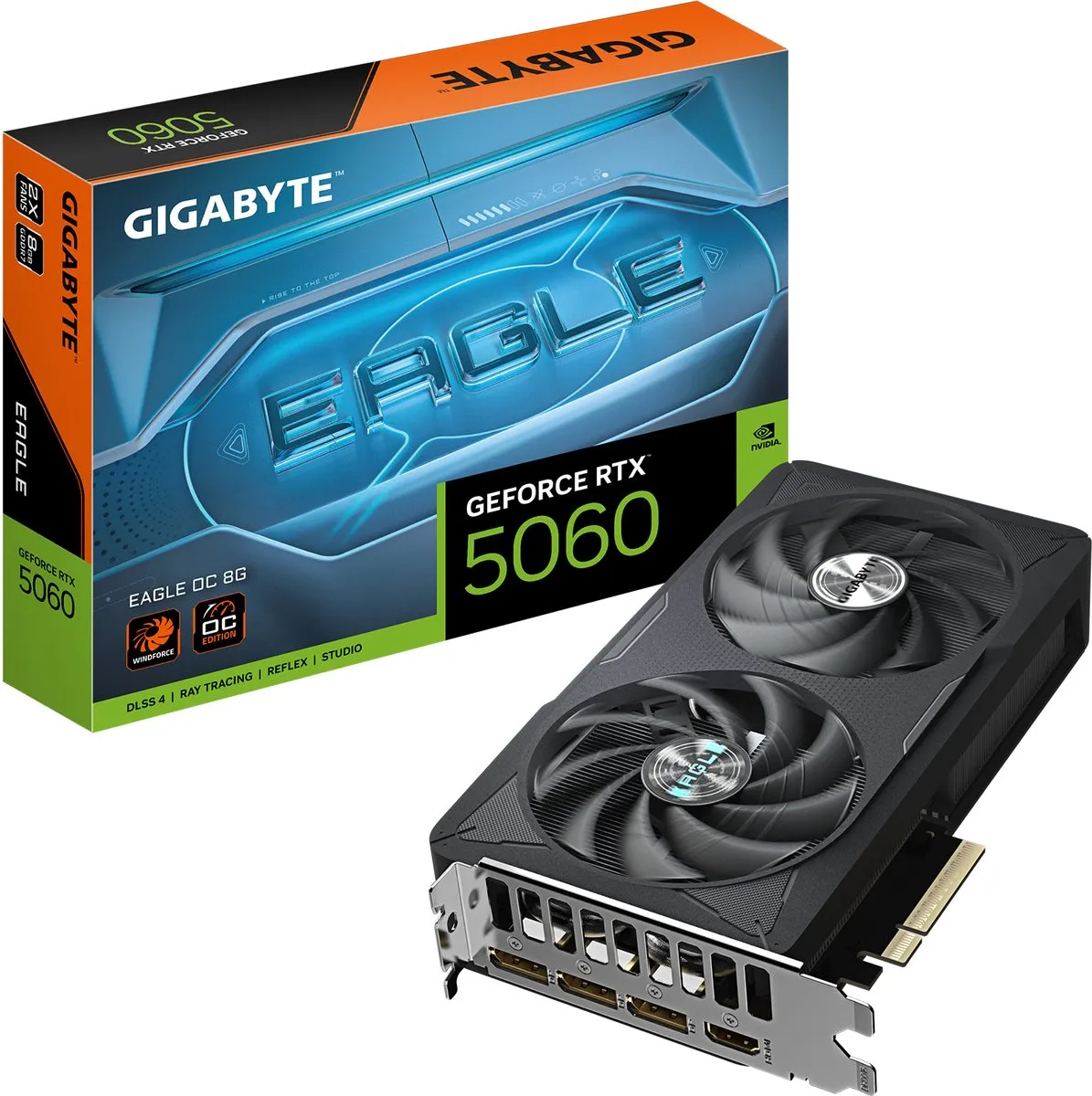 Gigabyte GeForce RTX 5060 Eagle OC 8G - 8GB GDDR7