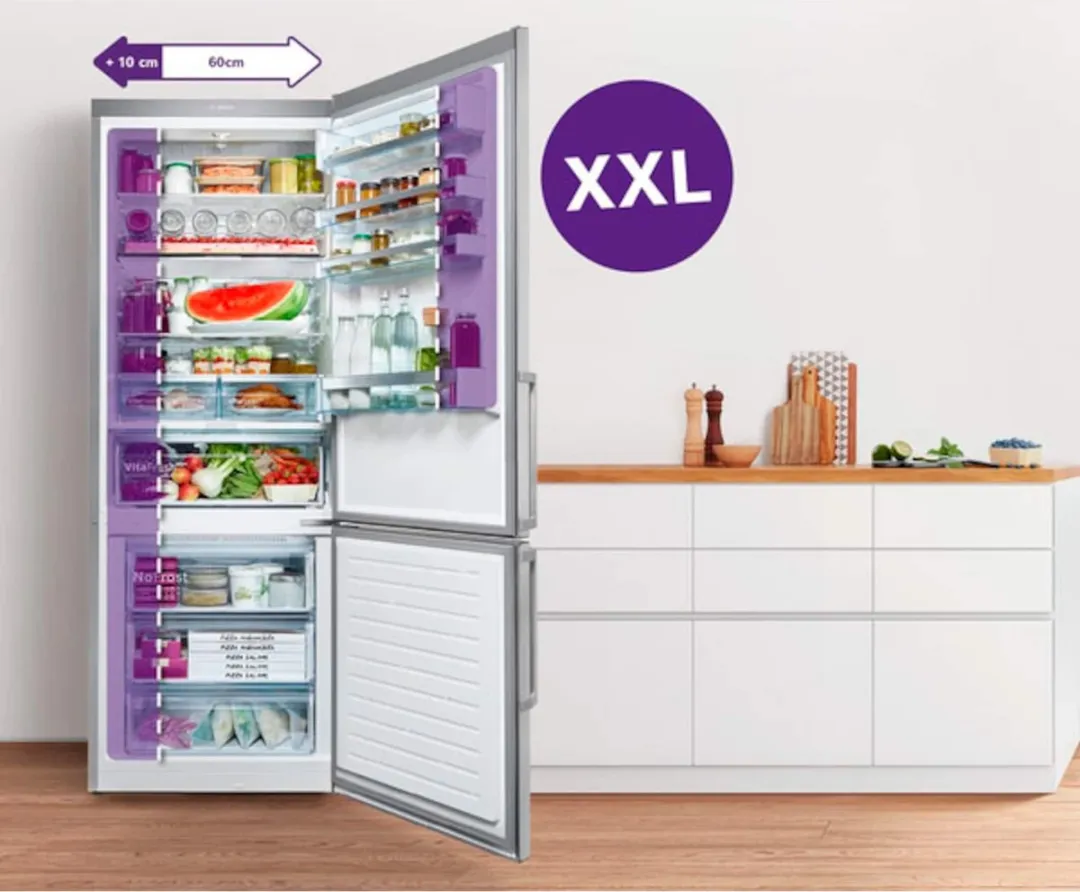 Bosch KGN86AIDR Koelvriescombinatie 631L - XXL 86cm - Roestvrijstaal