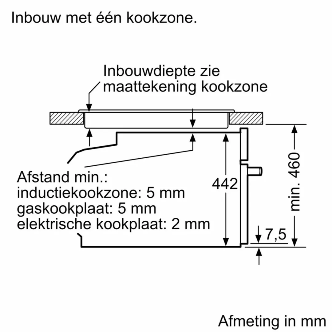 Siemens iQ700 CD714GXB1 Inbouw Stoomoven 38L - Zwart