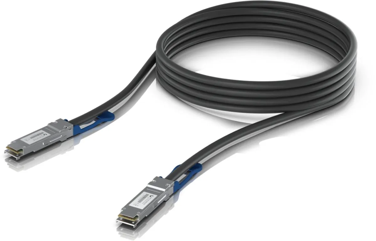 Ubiquiti UACC-DAC-QSFP28-3M Glasvezelkabel