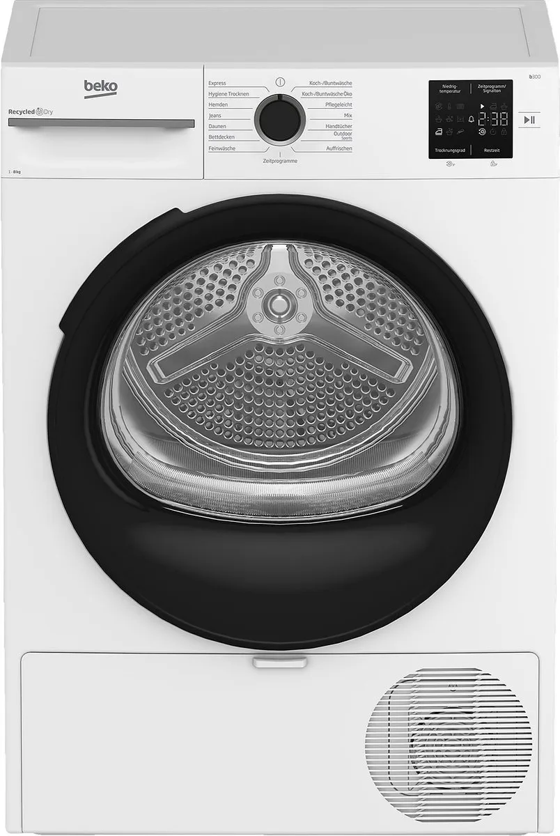Beko BMS3T382CW Warmtepompdroger 8 kg