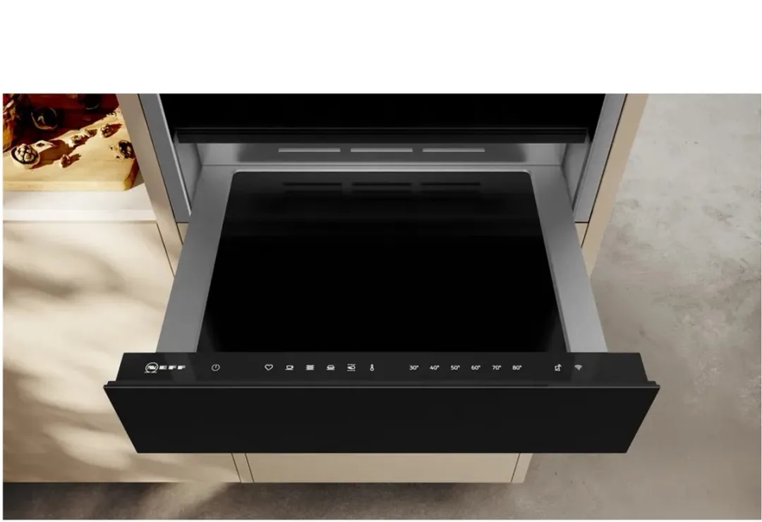Neff N24HA11N1 Warmhoudlade 14cm - Zwart