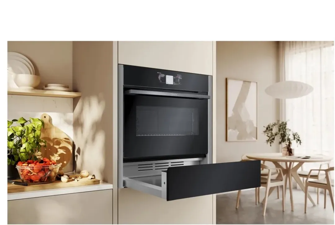 Neff N24HA11N1 Warmhoudlade 14cm - Zwart