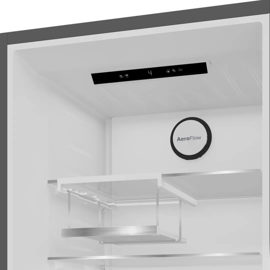 Beko B7RCNA408HG Vrijstaand Koelkast 355L - Grijs