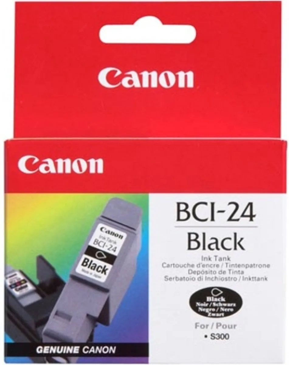 Canon BCI-24BK Inktcartridge Zwart