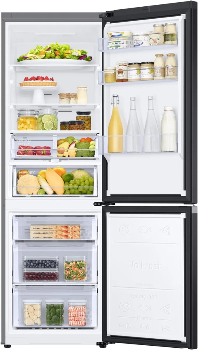 Samsung 6-Serie Koel-vriescombinatie 344L - Zwart - afbeelding 6 van 6
