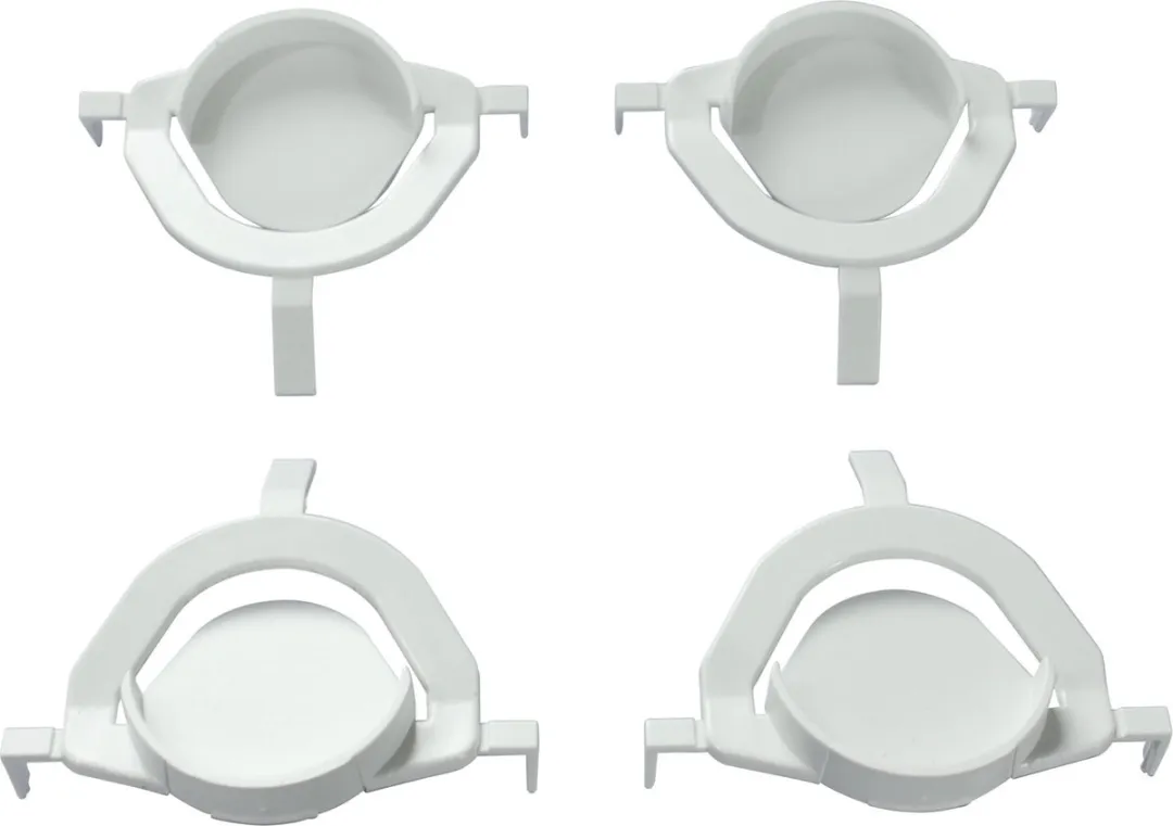 Scanpart Universele Drogervoeten 4 Stuks - Wit