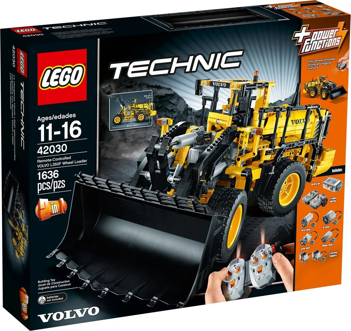 LEGO Technic Volvo L350F Wiellader 42030
