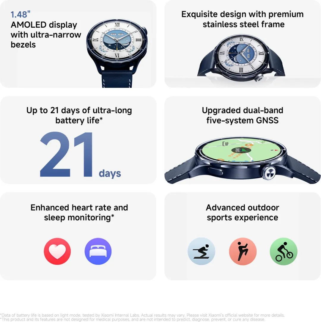 Xiaomi Watch S5 46mm Smartwatch - Jungle Green