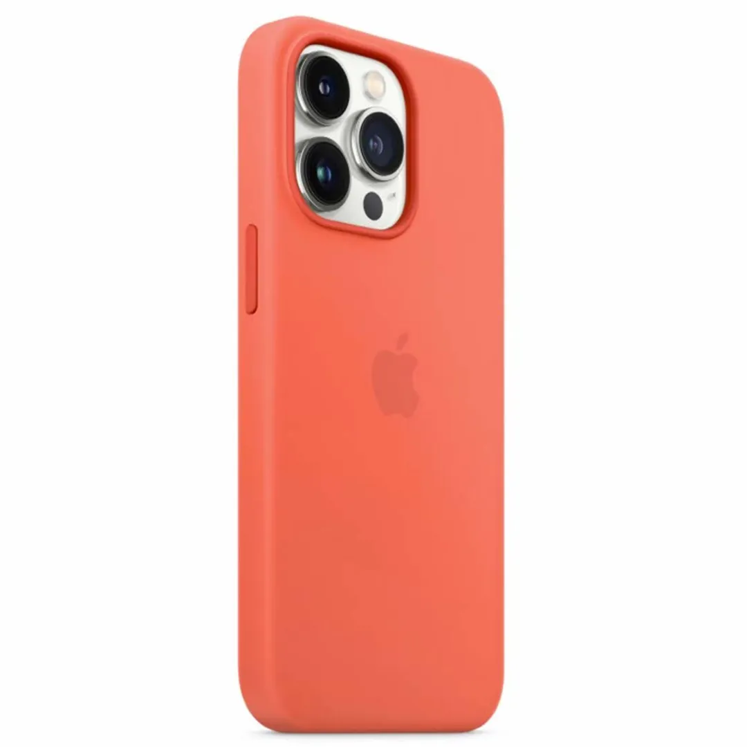 Apple Silicone Backcover MagSafe MN6D3ZM/A - iPhone 13 Pro Max - Nectarine