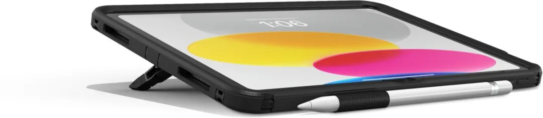 OtterBox Defender Kickstand Case 77-93756 - iPad 10.9" (10e Gen) - Zwart