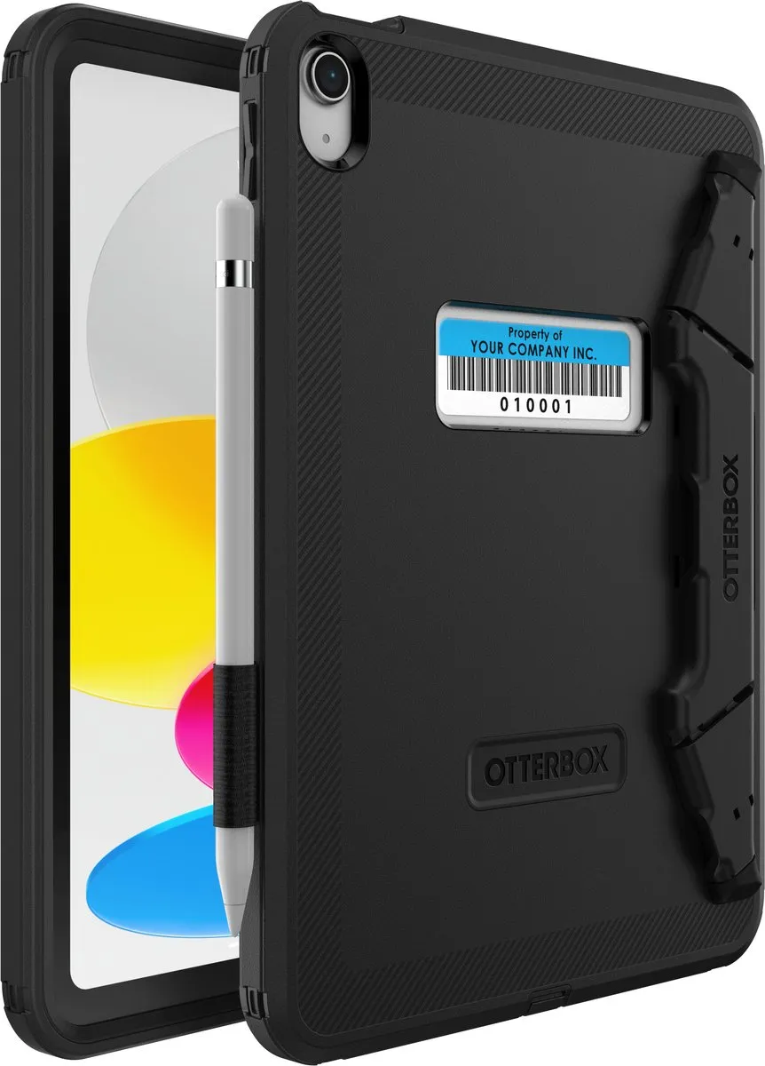 OtterBox Defender Kickstand Case 77-93756 - iPad 10.9" (10e Gen) - Zwart