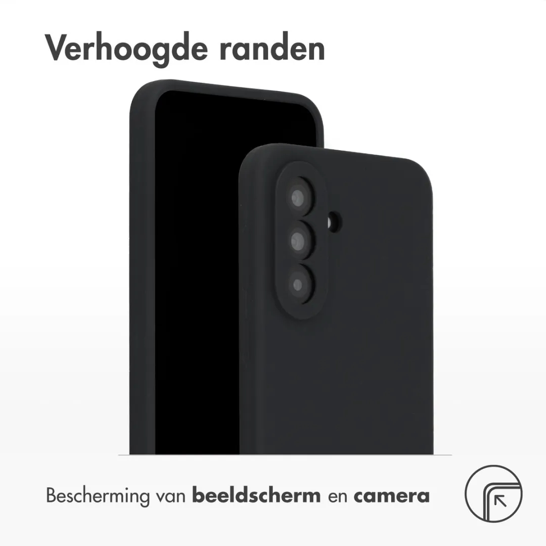 Accezz Hoesje Samsung Galaxy A37 - Zwart
