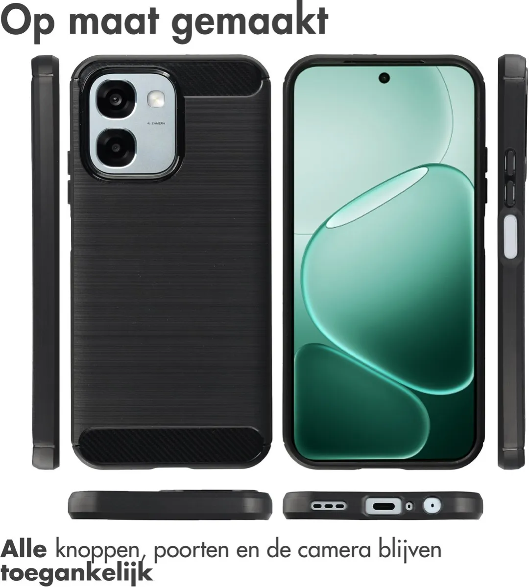 imoshion Hoesje Oppo A6 5G - Zwart