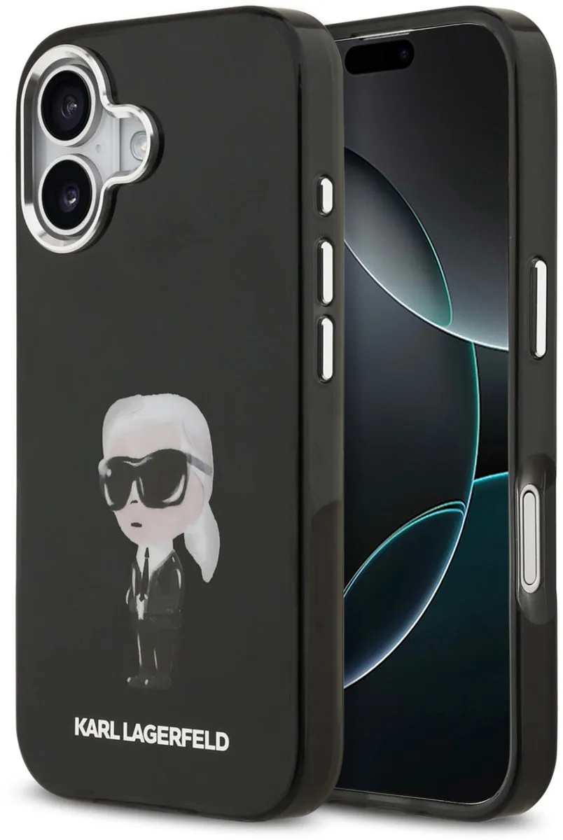 Karl Lagerfeld iPhone 17 Hoesje - MagSafe - Zwart