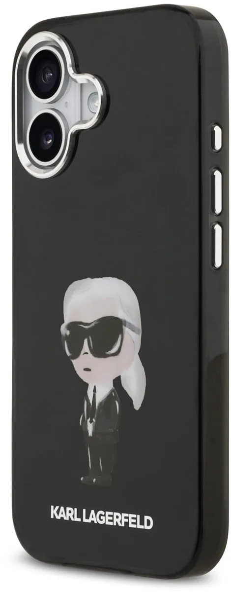 Karl Lagerfeld iPhone 17 Hoesje - MagSafe - Zwart