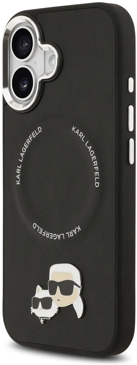 Karl Lagerfeld iPhone 17 Hoesje - MagSafe - Zwart
