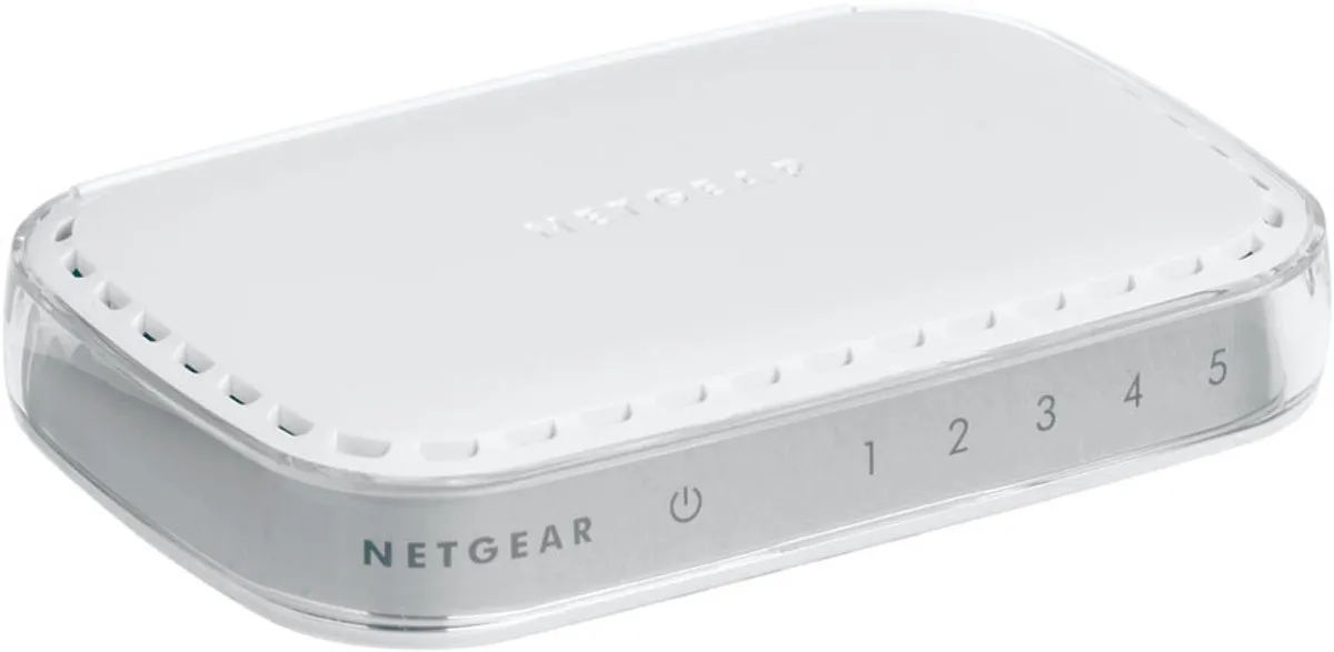 Netgear GS605-400PES Unmanaged Switch 5x 1Gbps - 5 PoE-poorten