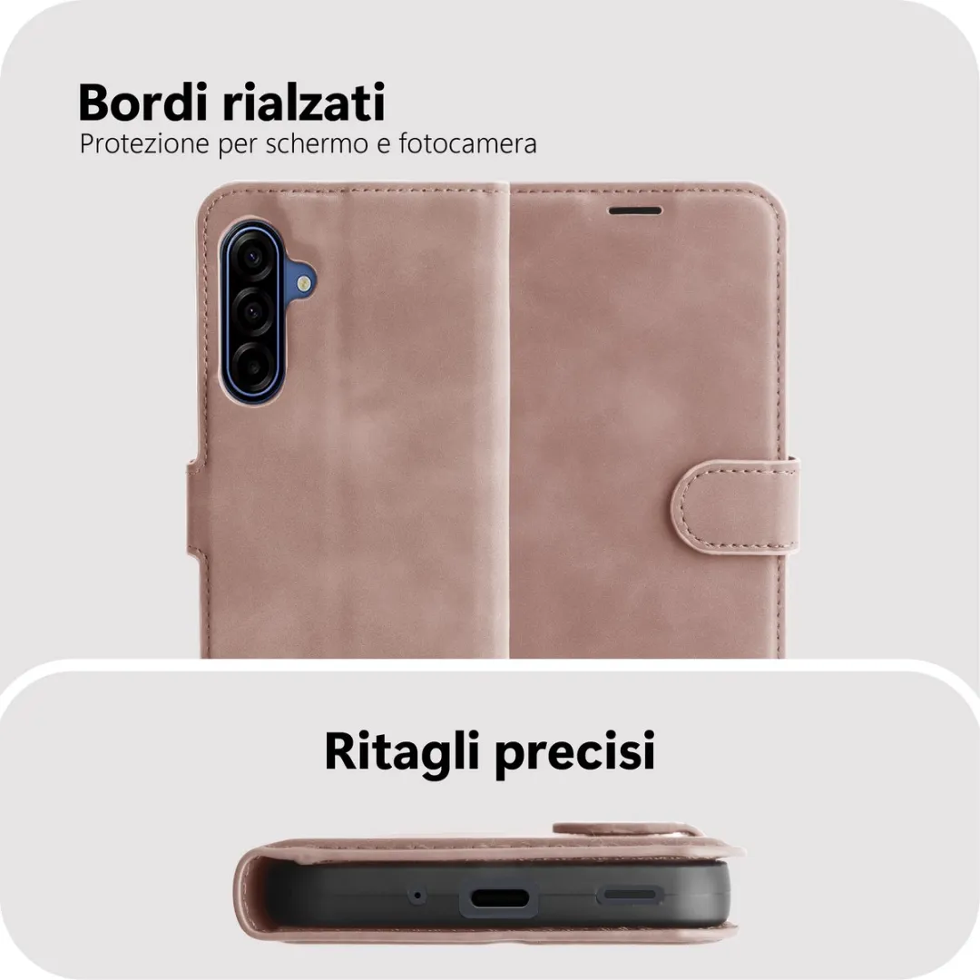 Just in Case MSA2802PW9 Hoesje - Samsung Galaxy A17 - Pasjeshouder Roze