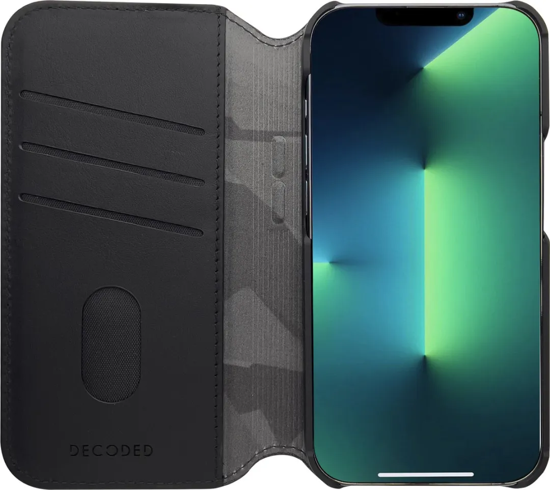 Decoded Wallet Case D23IPO14MCW5BK iPhone 14 Plus - Zwart
