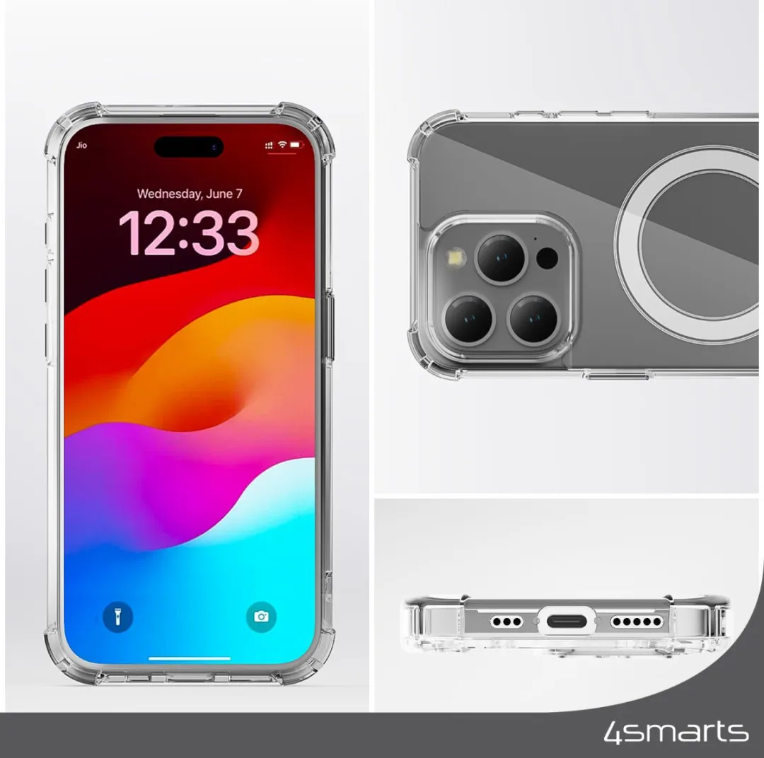 4Smarts Ibiza iPhone 15 Hoesje 15,5cm - Transparant - MPN 540587