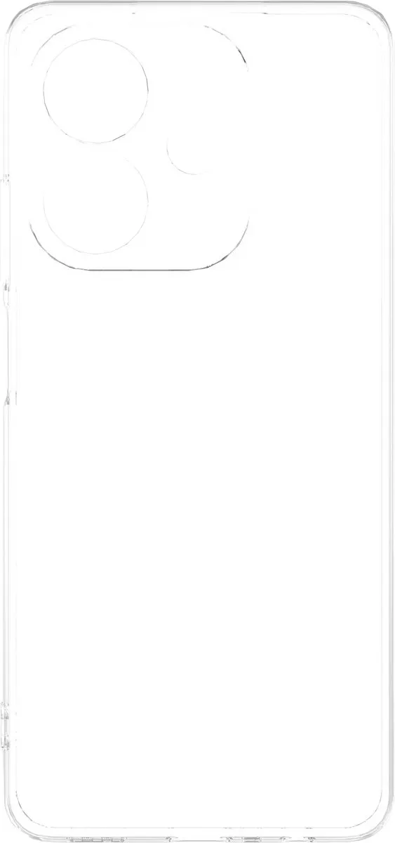 Just in Case Oppo A40/A40m/A60 5G Siliconen Hoesje - Transparant