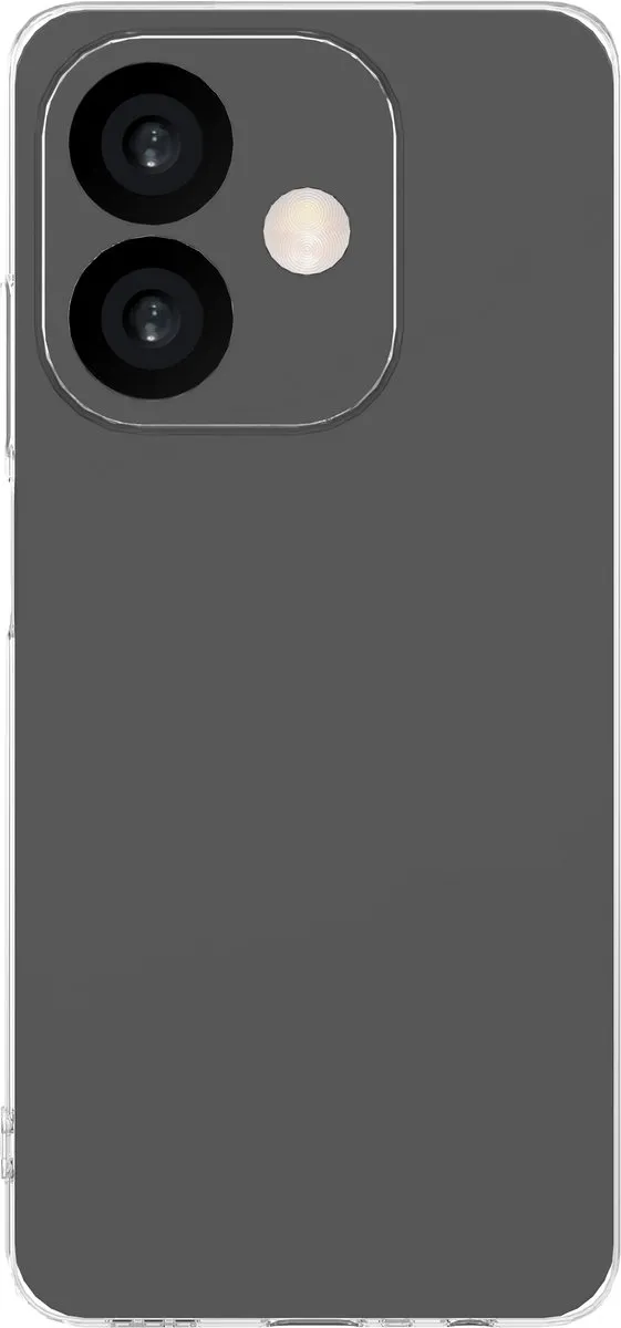 Just in Case Oppo A40/A40m/A60 5G Siliconen Hoesje - Transparant