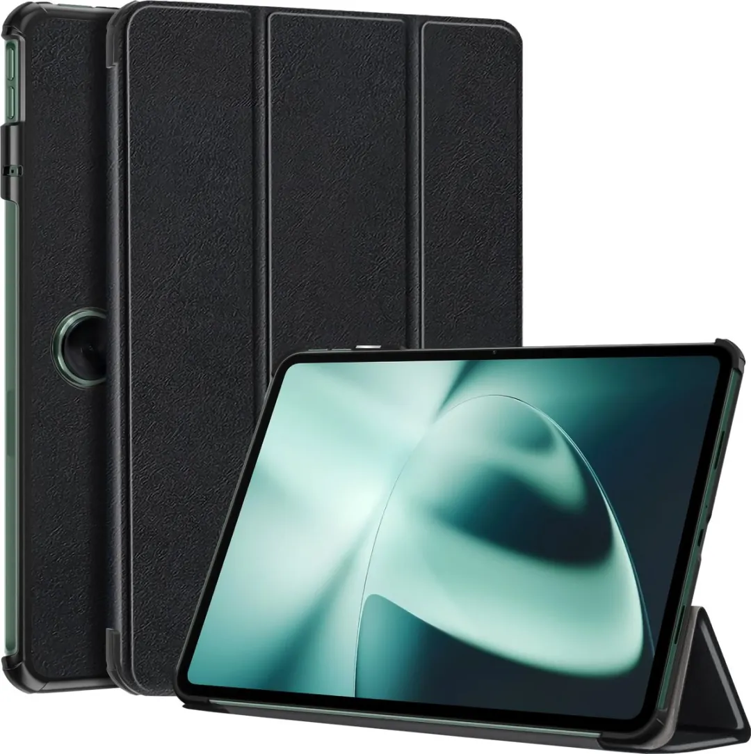 Just in Case 8096623 Tablethoes OnePlus Pad - TriFold Bookcase - Zwart