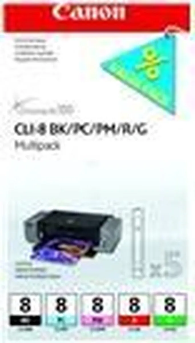 Canon CLI-8 BK Inktcartridge - 65ml - o.a. PIXMA Pro9500