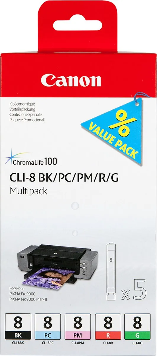 Canon CLI-8 BK Inktcartridge