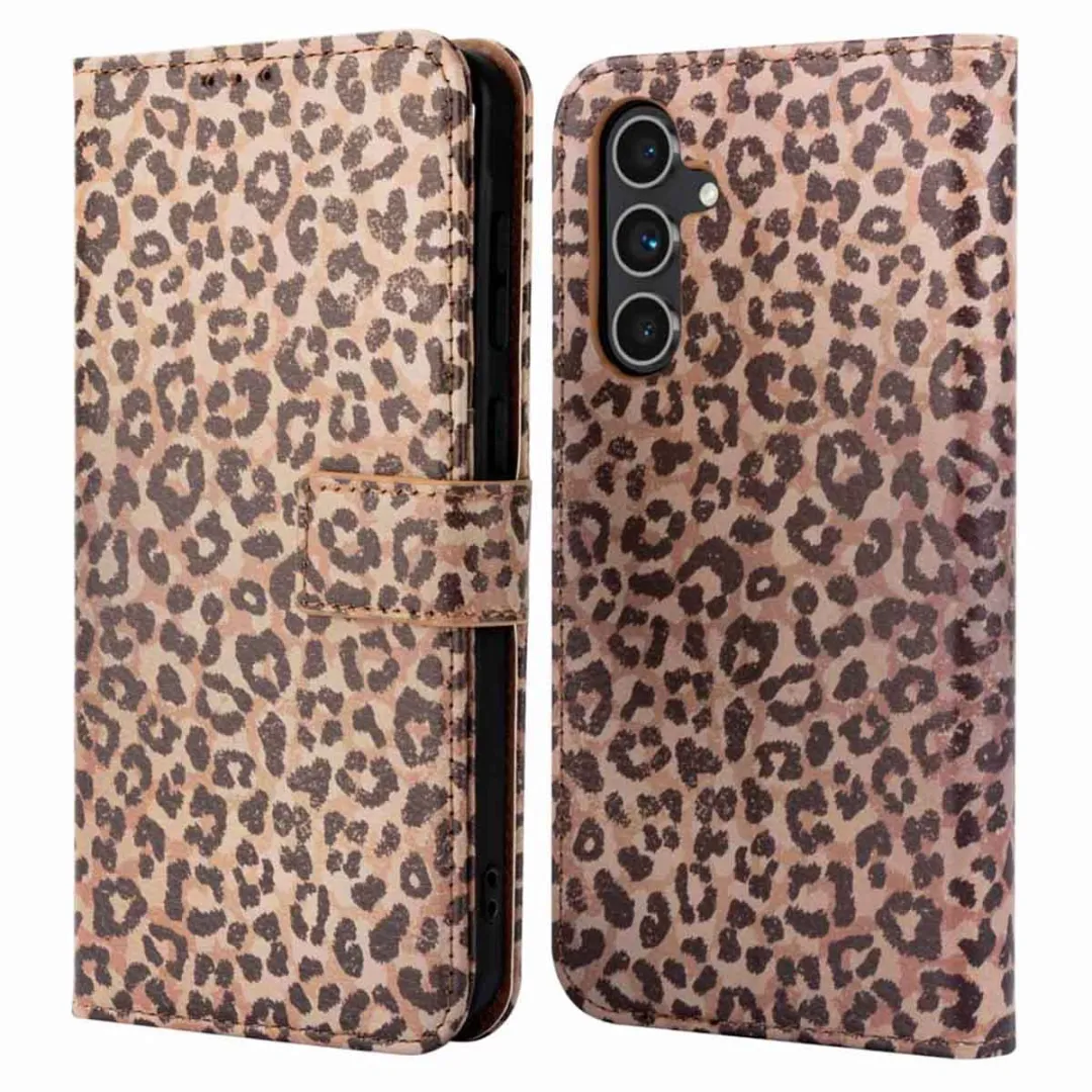 Imoshion Galaxy A54 Hoesje - Leopard Mood - 3 Pasjes