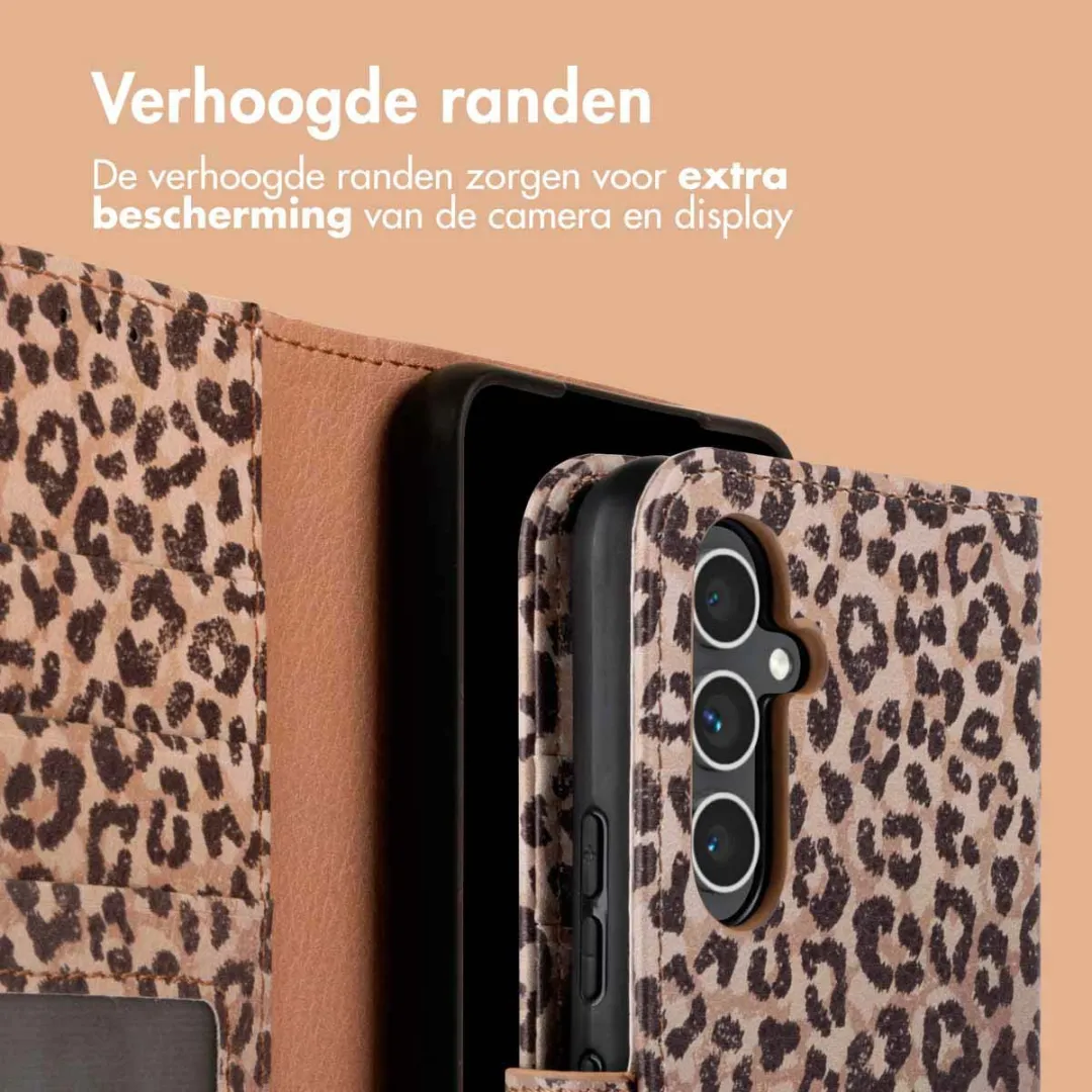 Imoshion Galaxy A54 Hoesje - Leopard Mood - 3 Pasjes