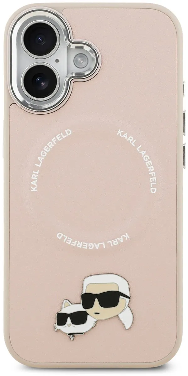 Karl Lagerfeld iPhone 17 Hoesje - Roze - MPN 3666339495459