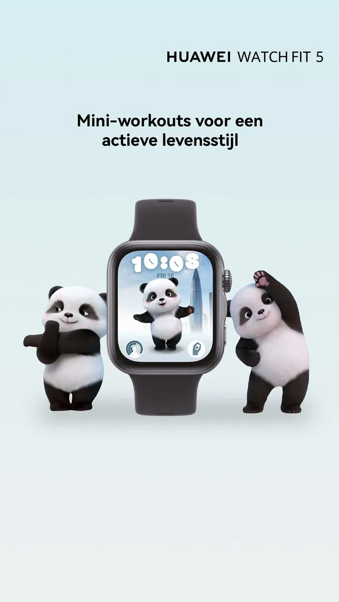 Huawei Watch Fit 5 Smartwatch - Zwart - afbeelding 6 van 6