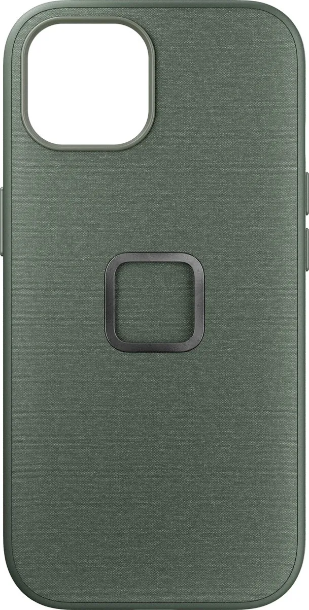 Peak Design Mobile Everyday Fabric Case iPhone 15 Plus Sage