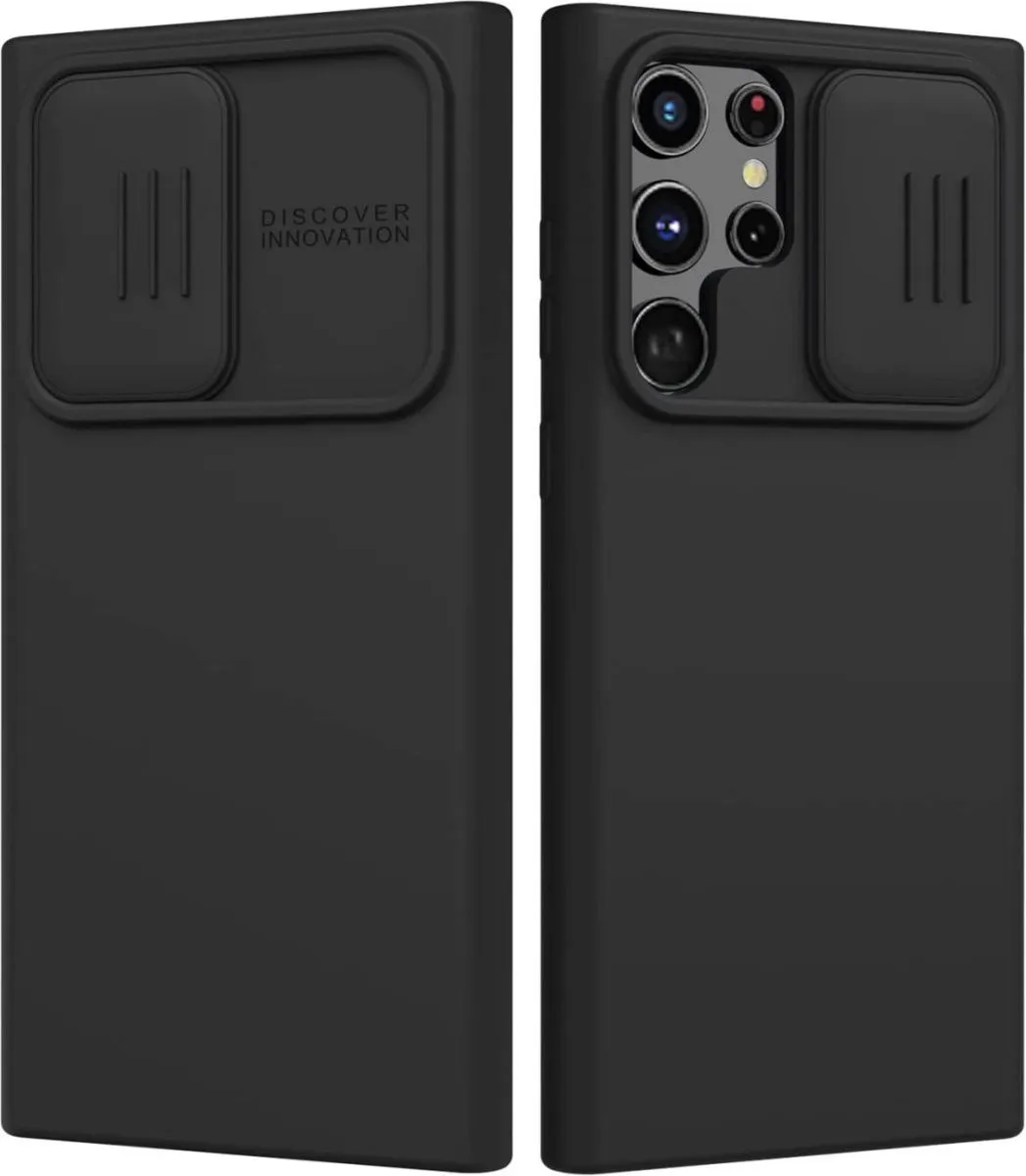 Nillkin CamShield Siliconen Hoesje Samsung Galaxy S23 Ultra