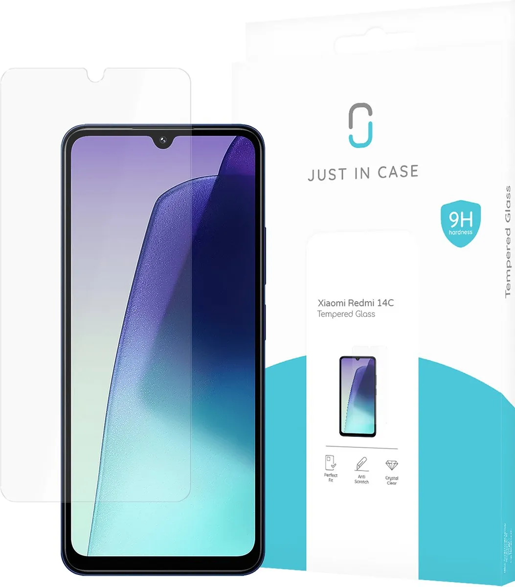 Just in Case Screenprotector Xiaomi Redmi 14C - Gehard Glas