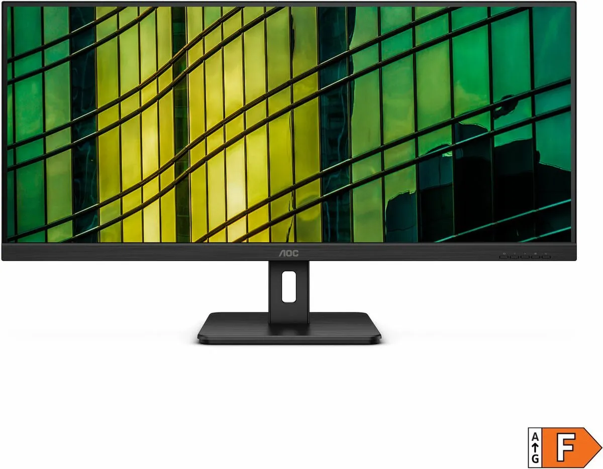 AOC U34E2M Monitor 34" VA - 35W - Zwart