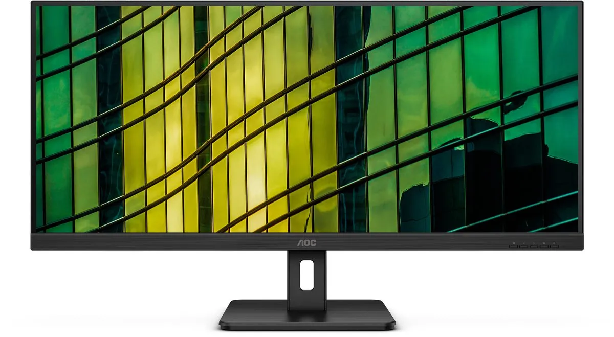 AOC U34E2M Monitor 34" VA - 35W - Zwart