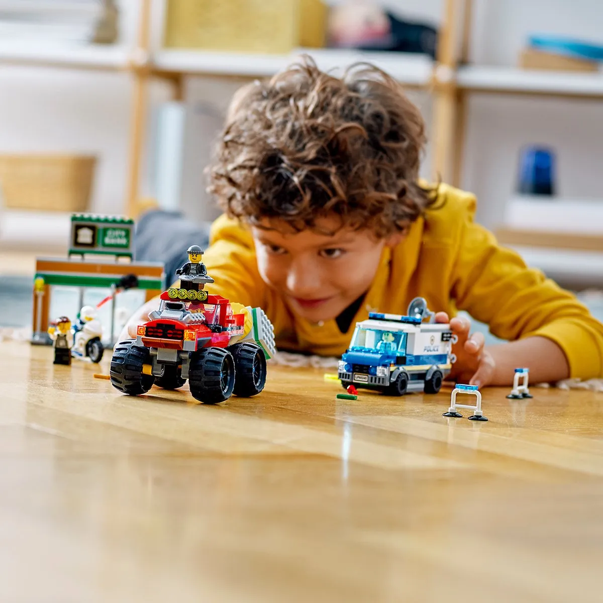 LEGO City Politiemonstertruck 60245 - Blauw - afbeelding 3 van 6