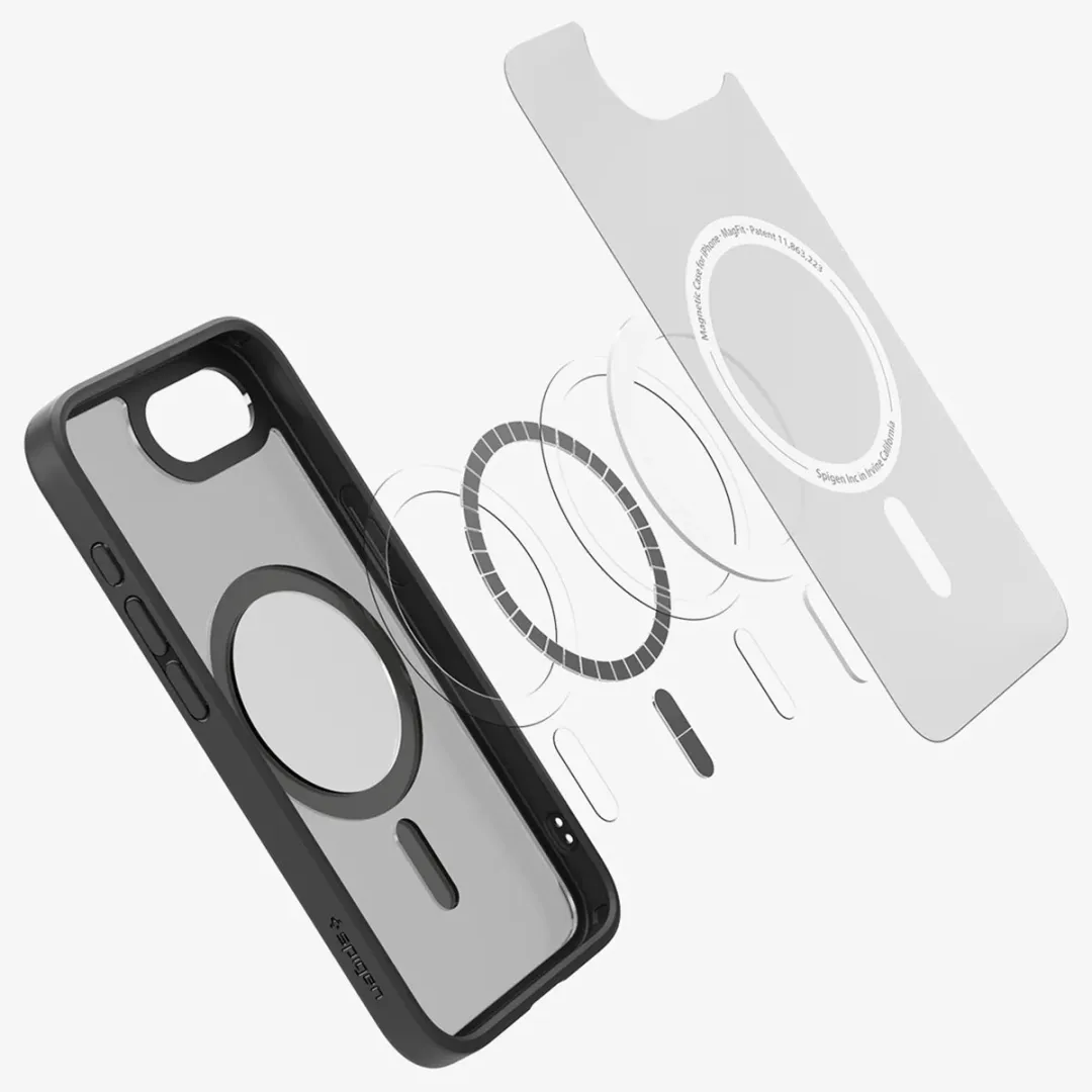 Spigen Ultra Hybrid Backcover ACS09144 iPhone 16 - Frost Black