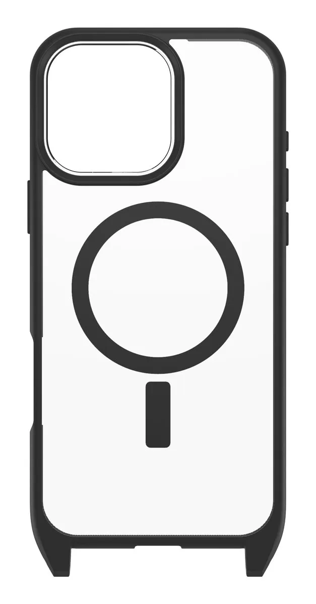 OtterBox React Necklace Mag Hoesje 77-96836 - iPhone 16 Pro Max - Black Crystal - afbeelding 6 van 6