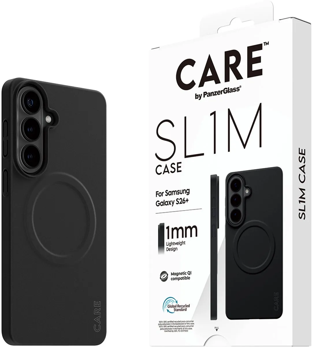 PanzerGlass SL1M Case Samsung Galaxy S26+ - Zwart