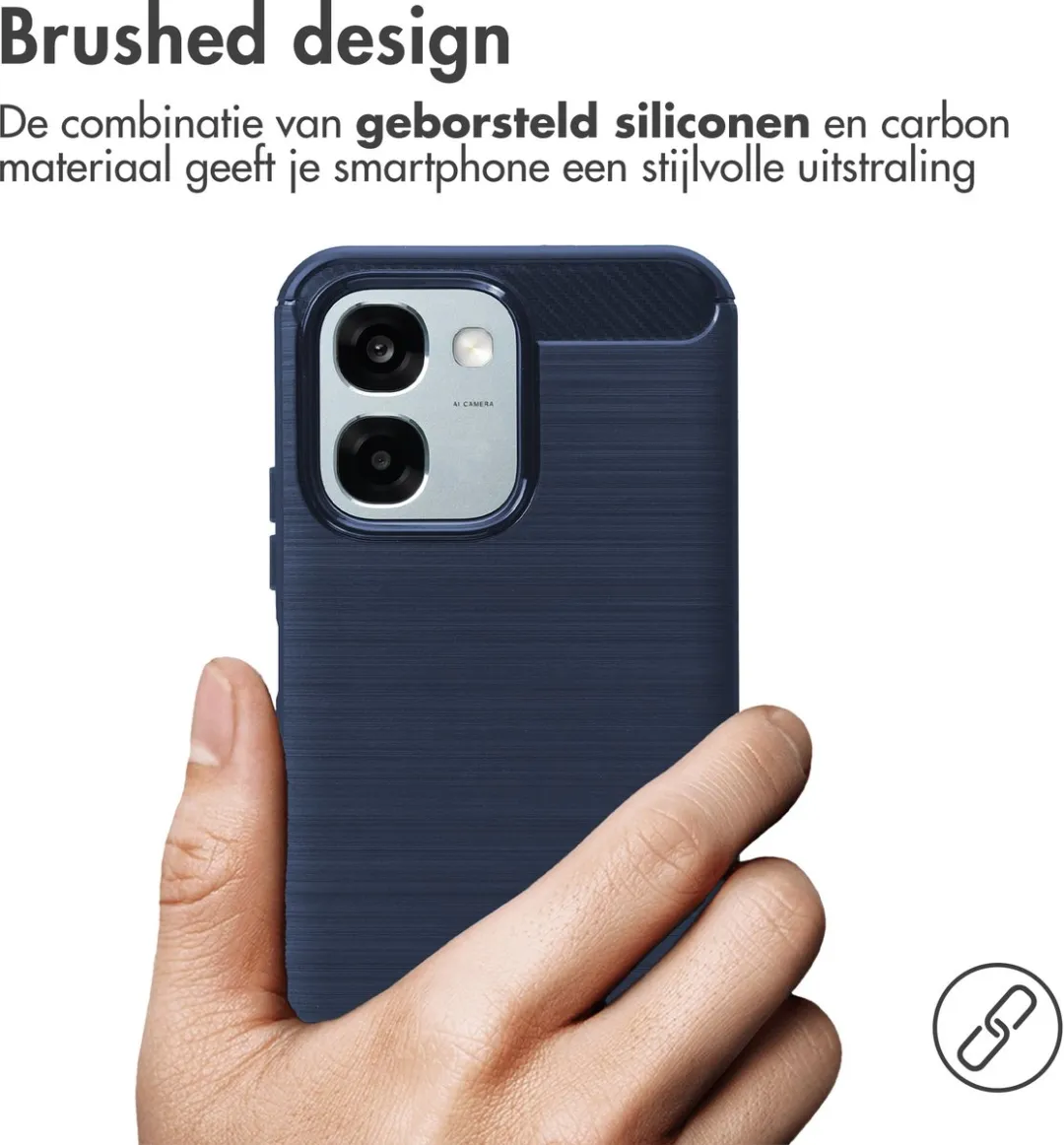 Imoshion Hoesje Oppo A6 5G - Donkerblauw