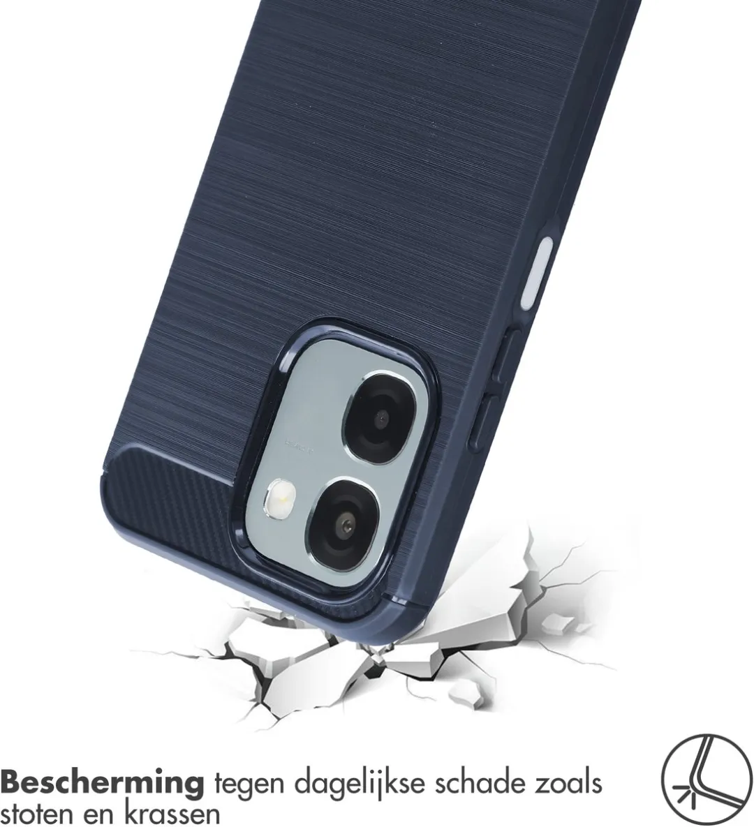 Imoshion Hoesje Oppo A6 5G - Donkerblauw