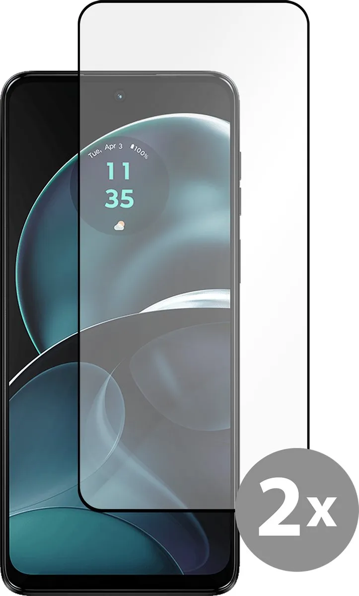Just in Case Motorola Moto G14 Full Cover Glas - 2 Stuks - afbeelding 6 van 6
