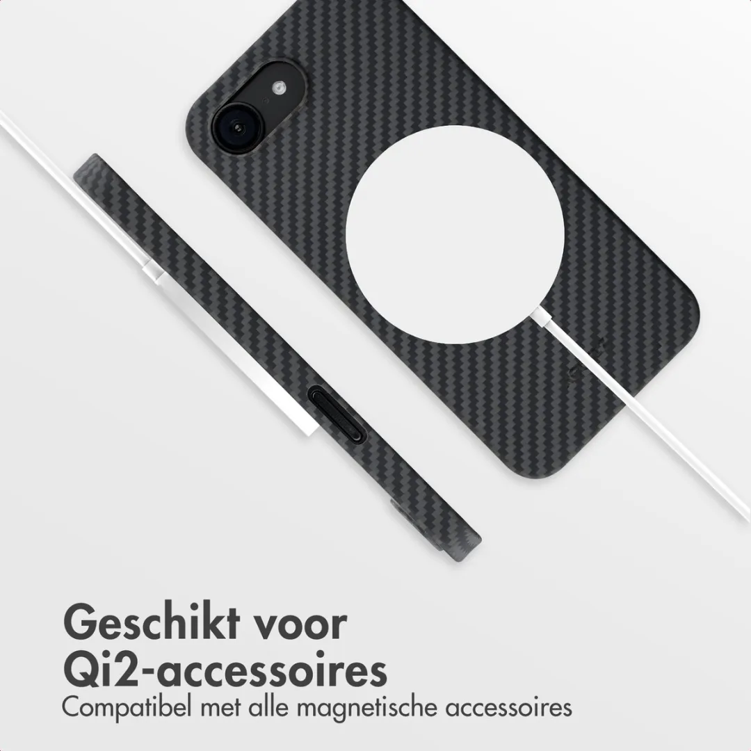 Accezz iPhone 16e Hoesje - Zwart